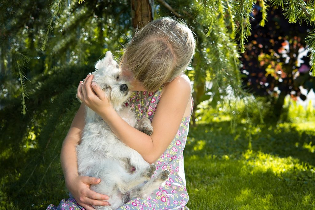 offrir un chien à sa fille