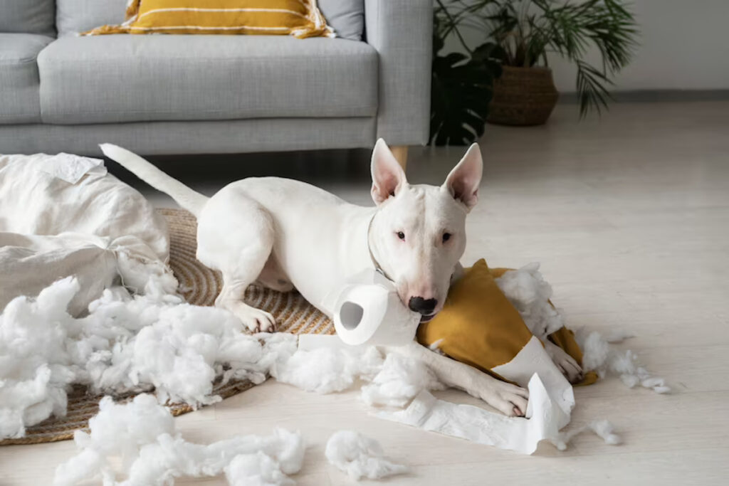 destructivité chien