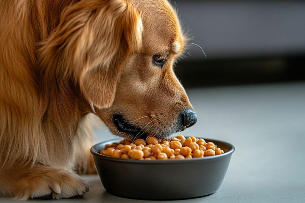 Tout savoir sur les nutriments des pois chiche pour chien