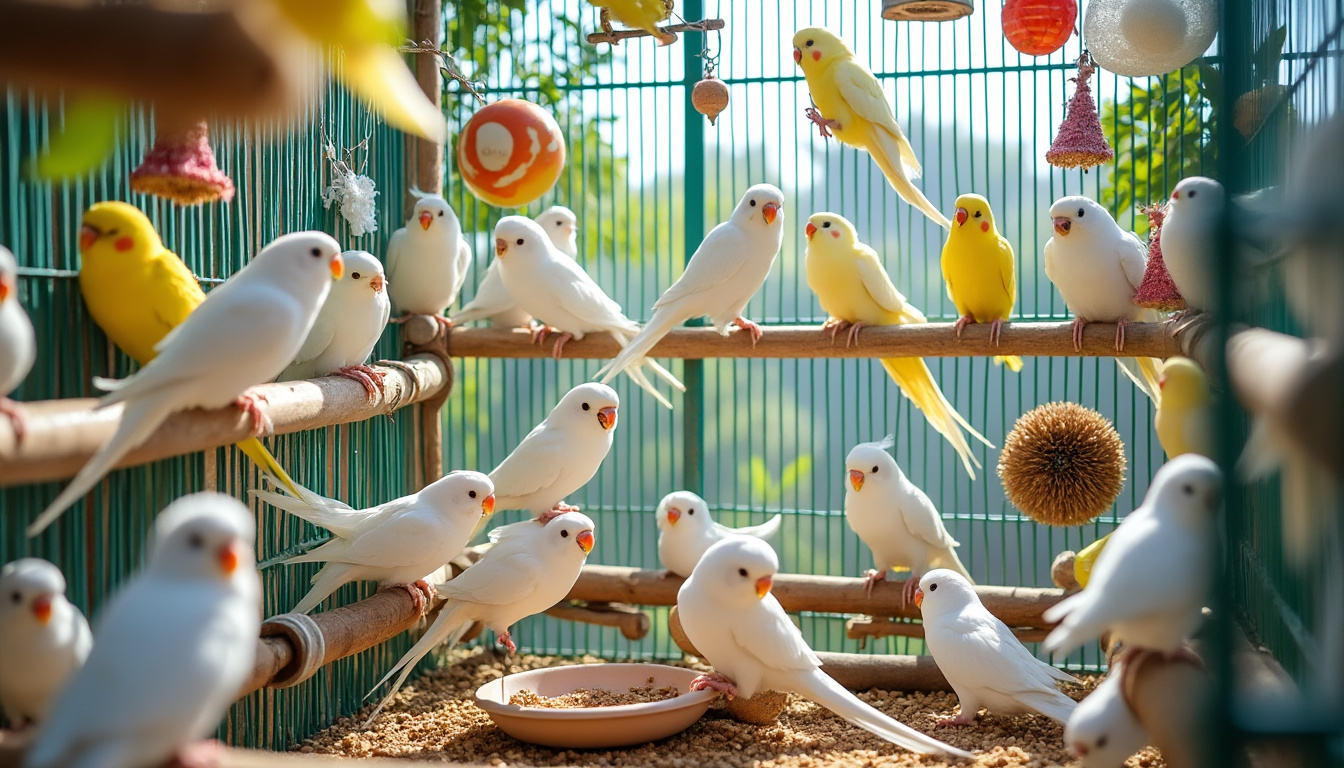 découvrez l'univers fascinant des perruches blanches et leur comportement interactif. apprenez tout ce qu'il faut savoir sur ces oiseaux sociables et curieux, idéale pour les passionnés d'animaux ou ceux qui envisagent d'en adopter. des conseils pratiques pour mieux comprendre et interagir avec votre perruche.