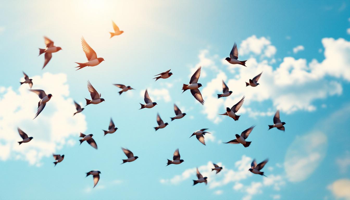 plongez dans le monde fascinant de l'hirondelle et découvrez comment cet oiseau incroyablement rapide défie les lois de la nature. explorez ses capacités impressionnantes et son rôle dans l'écosystème.