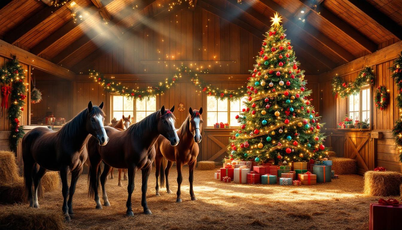 découvrez des idées enchantées pour un calendrier de l'avent équitation, rempli de surprises magiques et de moments de bonheur. offrez à votre passion pour les chevaux une touche festive et inoubliable !