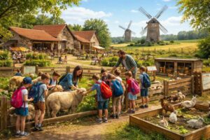 découvrez la ferme pédagogique à moulins, un cadre idéal pour des sorties scolaires enrichissantes, où les enfants peuvent apprendre en s'amusant au contact des animaux et de la nature.
