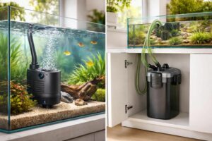 découvrez les avantages d'une pompe aquarium immergée ou externe pour optimiser l'installation et le bien-être de votre aquarium.