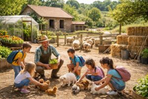 découvrez les coulisses d'une ferme pédagogique à thionville et apprenez en vous amusant grâce à des activités ludiques et éducatives pour toute la famille.
