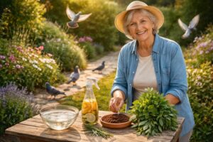 découvrez 5 astuces de recettes de grand-mère simples et efficaces pour éloigner naturellement les pigeons de votre jardin et protéger vos espaces verts.