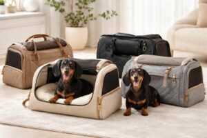 trouvez les meilleurs sacs de transport spécialement conçus pour votre teckel et offrez-lui confort et sécurité lors de tous vos déplacements.