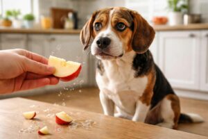 découvrez les risques potentiels de donner de la pomme à votre chien et les précautions à prendre pour assurer sa sécurité et sa santé.