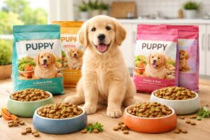 découvrez notre guide complet pour choisir les meilleures croquettes pour chiot, adaptées à ses besoins nutritionnels et favorisant une croissance saine.