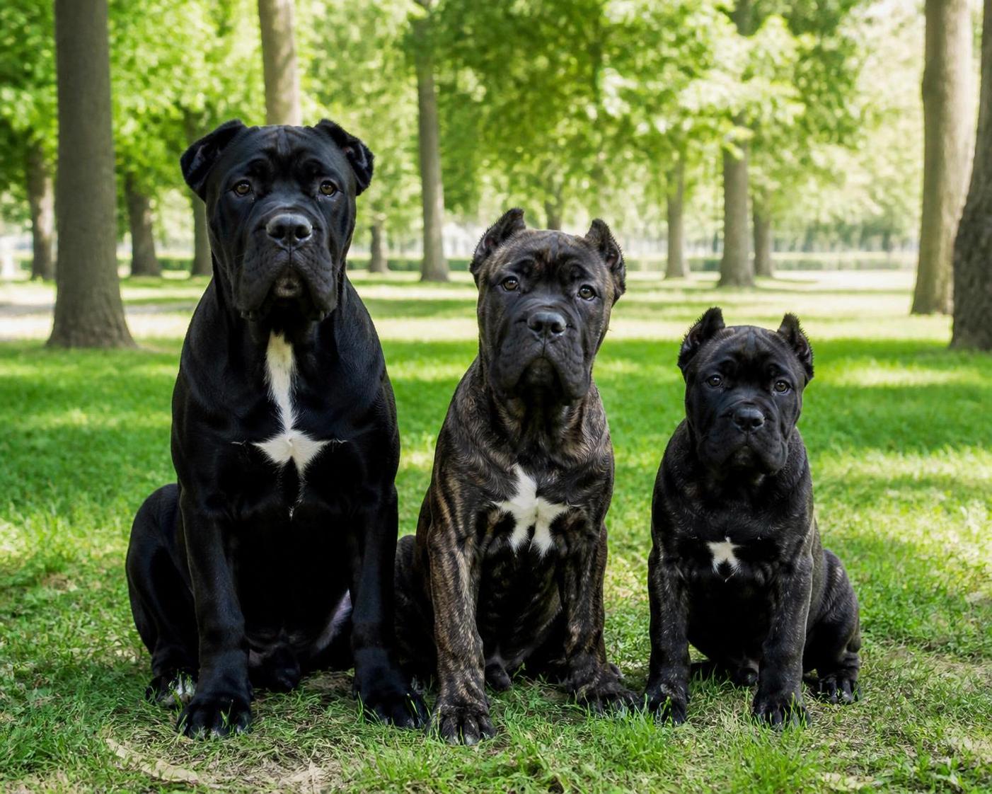 découvrez les caractéristiques du cane corso : taille adulte, poids moyen et le standard officiel de cette race italienne majestueuse.