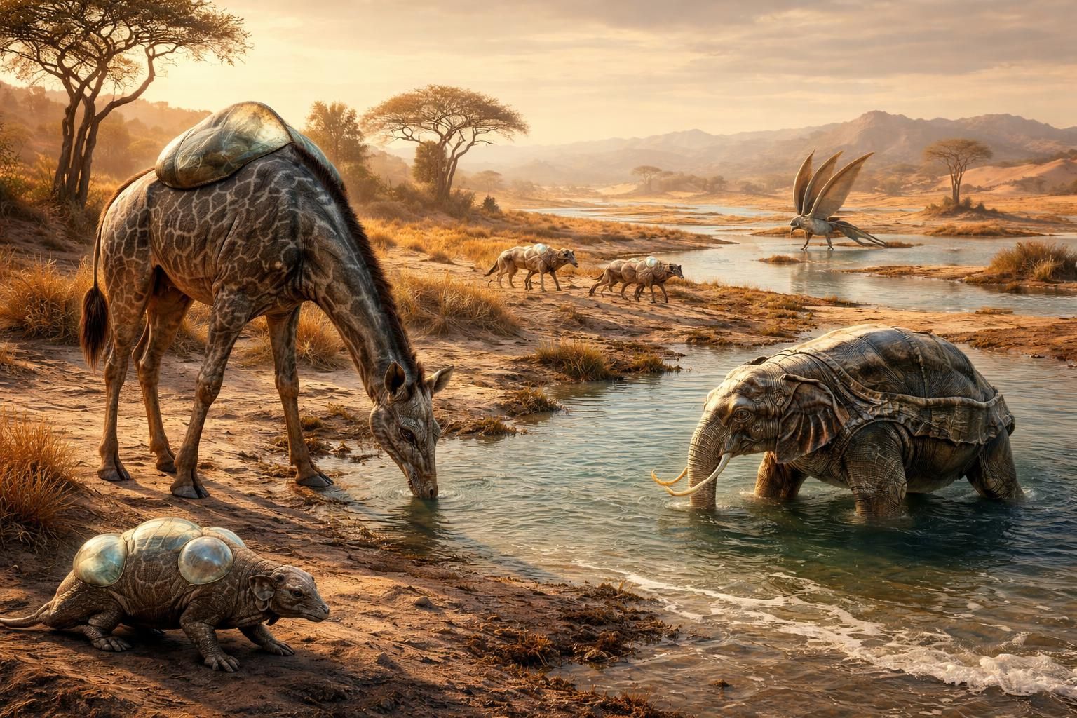 découvrez comment les animaux du futur pourraient évoluer et s'adapter aux défis des changements climatiques grâce à des adaptations surprenantes.