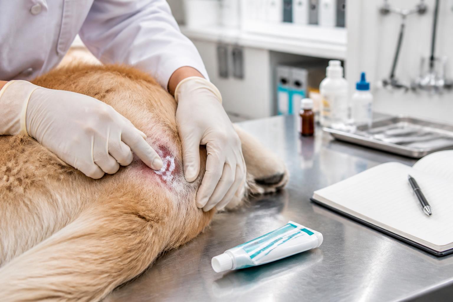 découvrez les indications, la posologie et les précautions d'emploi de la crème cortanmycetine, un traitement vétérinaire efficace pour soigner les affections cutanées de vos animaux.