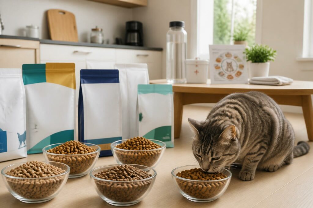 découvrez notre guide complet sur les croquettes rénales pour chat : comparatif des meilleures marques, conseils d'utilisation et recommandations pour la santé de votre compagnon.