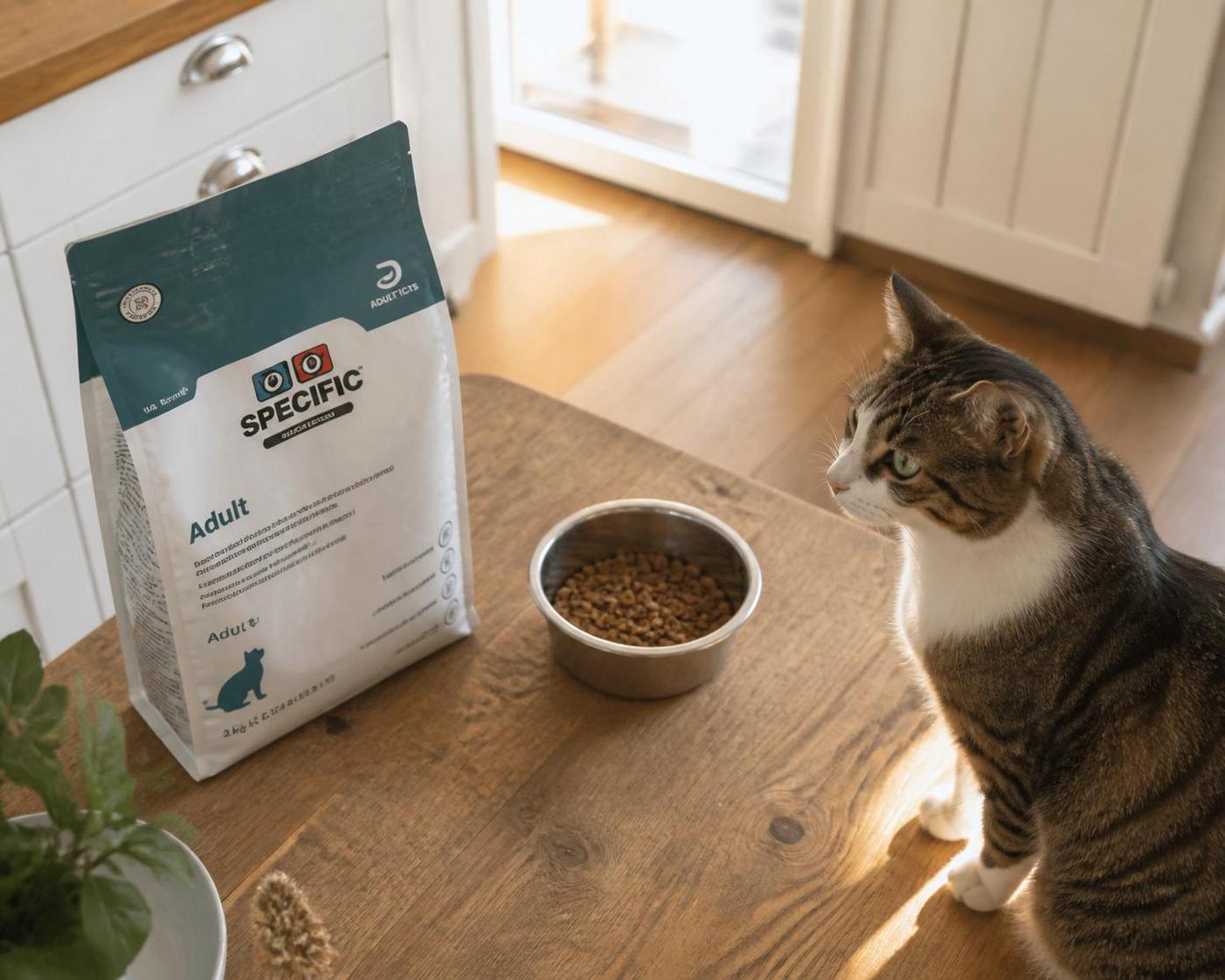 découvrez notre avis détaillé sur les croquettes specific pour chat, avec une analyse complète de leur composition et de la gamme proposée pour le bien-être de votre animal.