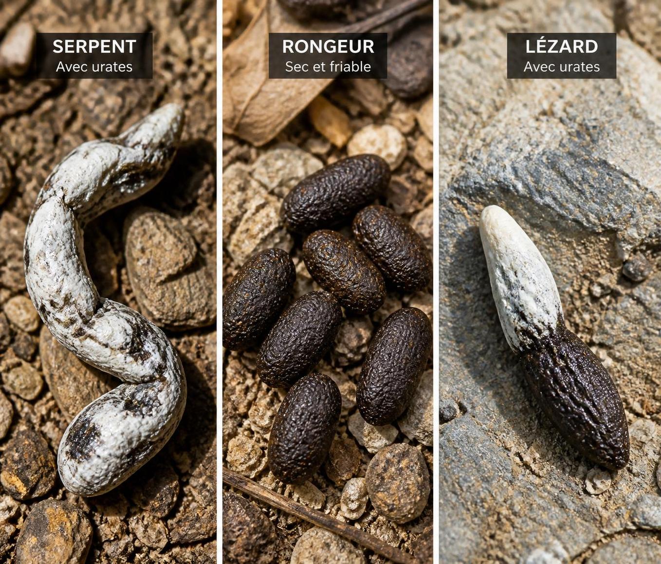 découvrez comment identifier une crotte de serpent et les gestes à adopter si vous en trouvez dans votre environnement pour assurer votre sécurité.