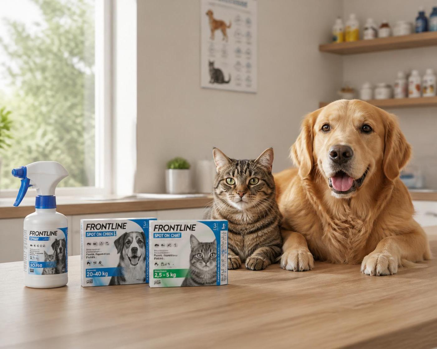 découvrez tout sur frontline : antipuces et antitiques efficaces, posologie recommandée, tarifs et avis clients sur la gamme complète pour protéger vos animaux.