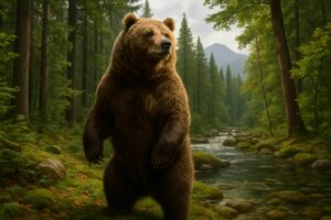 Découvrez le grizzly, l'ours roi des forêts : explorez sa vie, son habitat naturel et ses comportements fascinants dans son milieu sauvage.