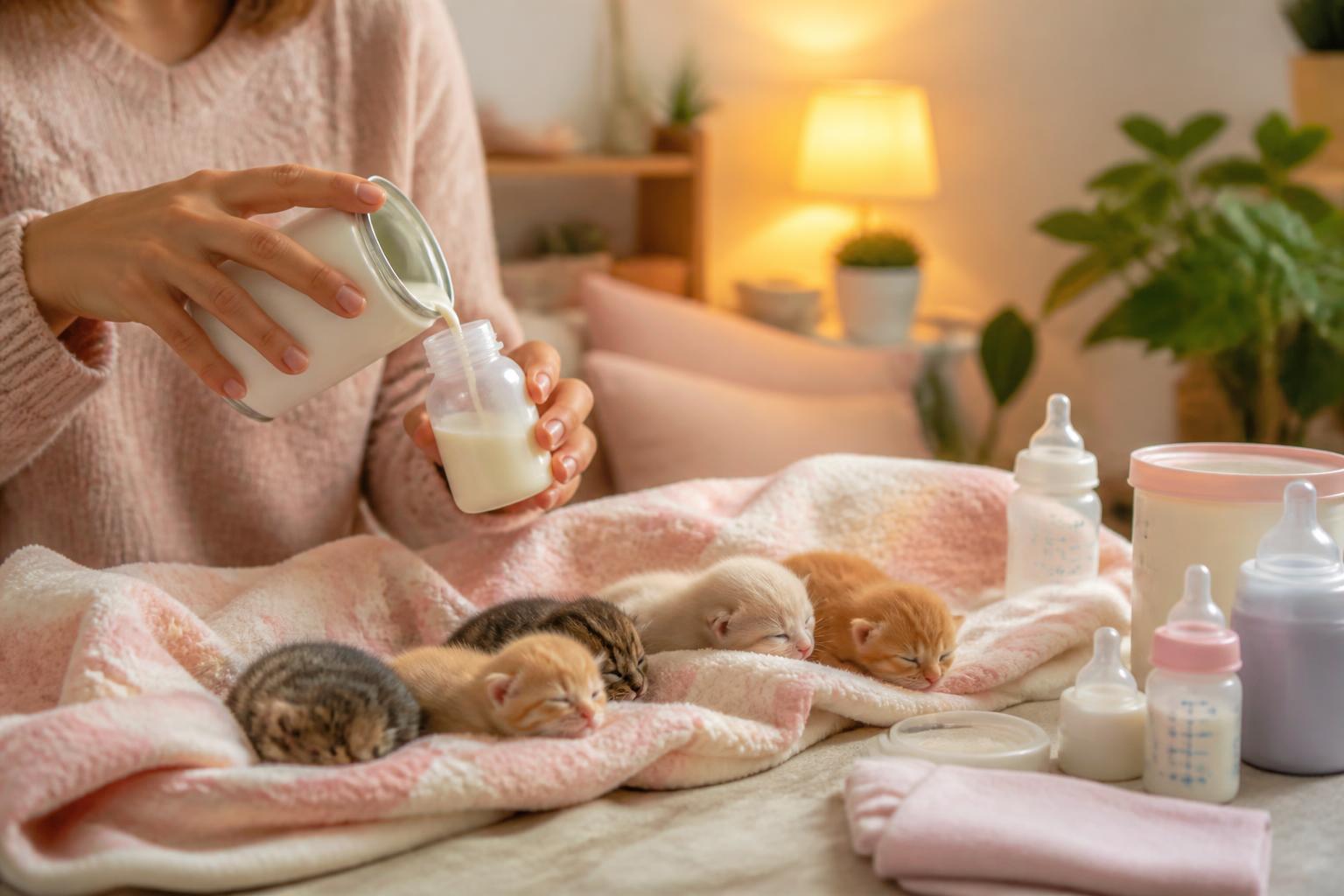 découvrez notre guide complet sur le lait maternisé pour chaton : comparatif des meilleures marques, conseils d'utilisation et mode d'emploi pour bien nourrir votre petit félin.
