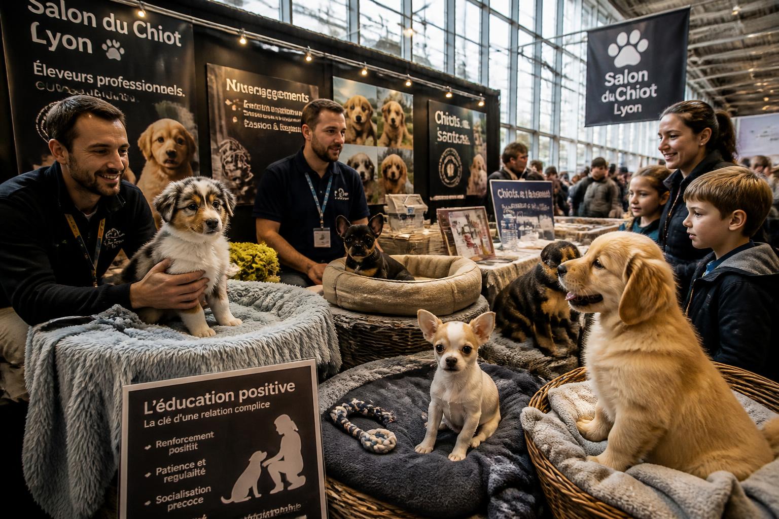 découvrez toutes les informations pratiques, les dates et les exposants du salon du chiot à lyon, l'événement incontournable pour les amoureux des chiens.