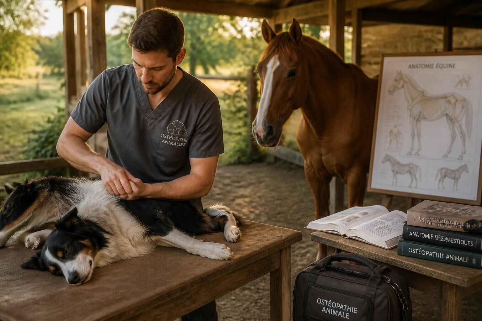 Découvrez le métier d'ostéopathe animalier, les formations nécessaires pour exercer et les débouchés professionnels dans ce domaine en pleine expansion.