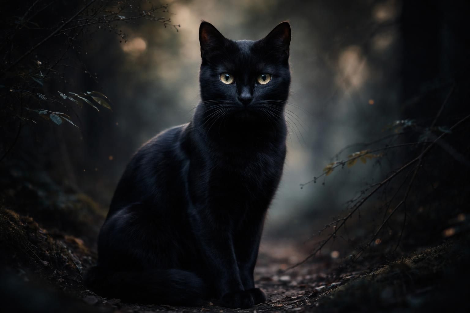 découvrez pourquoi la robe noire du chat est associée au mystère et au charme, et explorez les légendes et symboliques qui entourent ce félin énigmatique.
