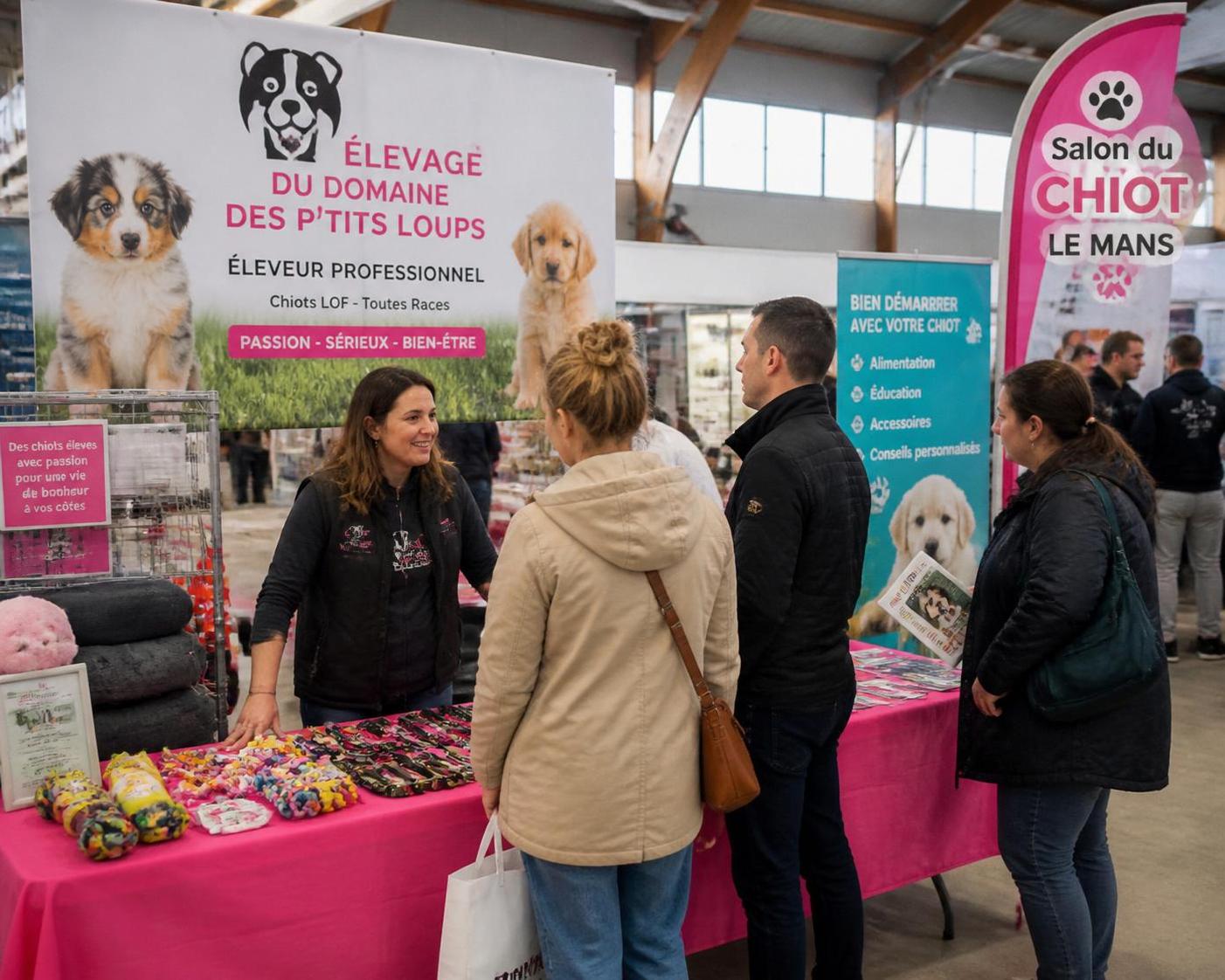 découvrez toutes les informations essentielles du salon du chiot le mans 2025 : dates, horaires, tarifs et la liste complète des exposants pour préparer votre visite.