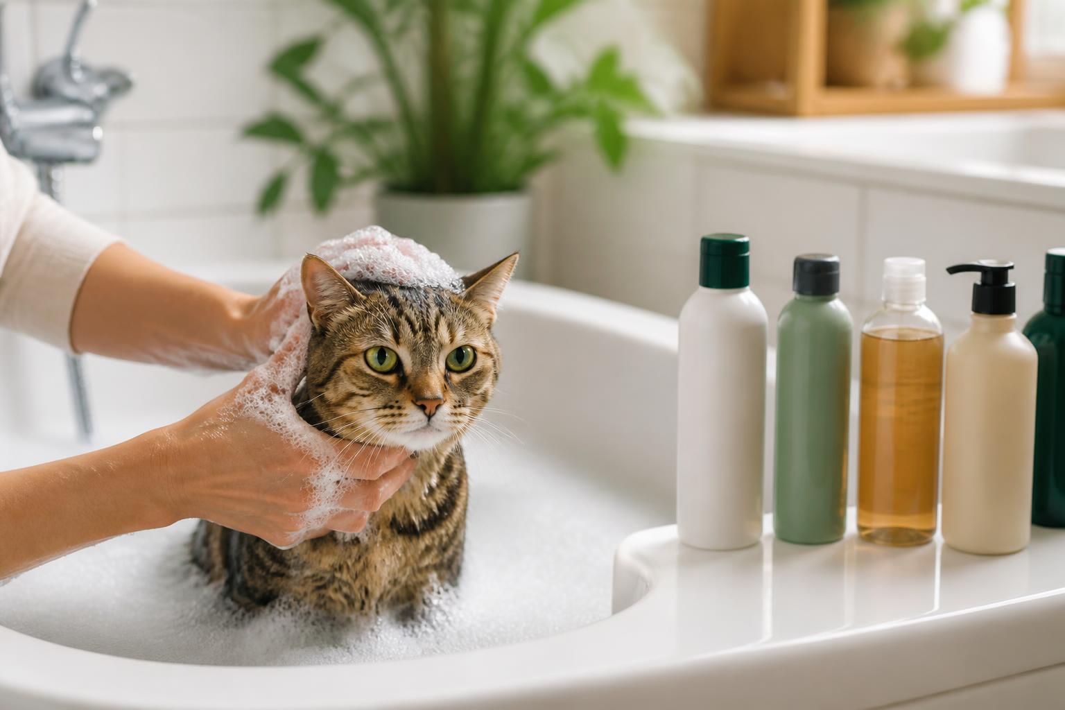 découvrez notre comparatif des meilleurs shampoings anti-puces pour chat, avec des conseils d'usage pour protéger efficacement votre félin contre les parasites.