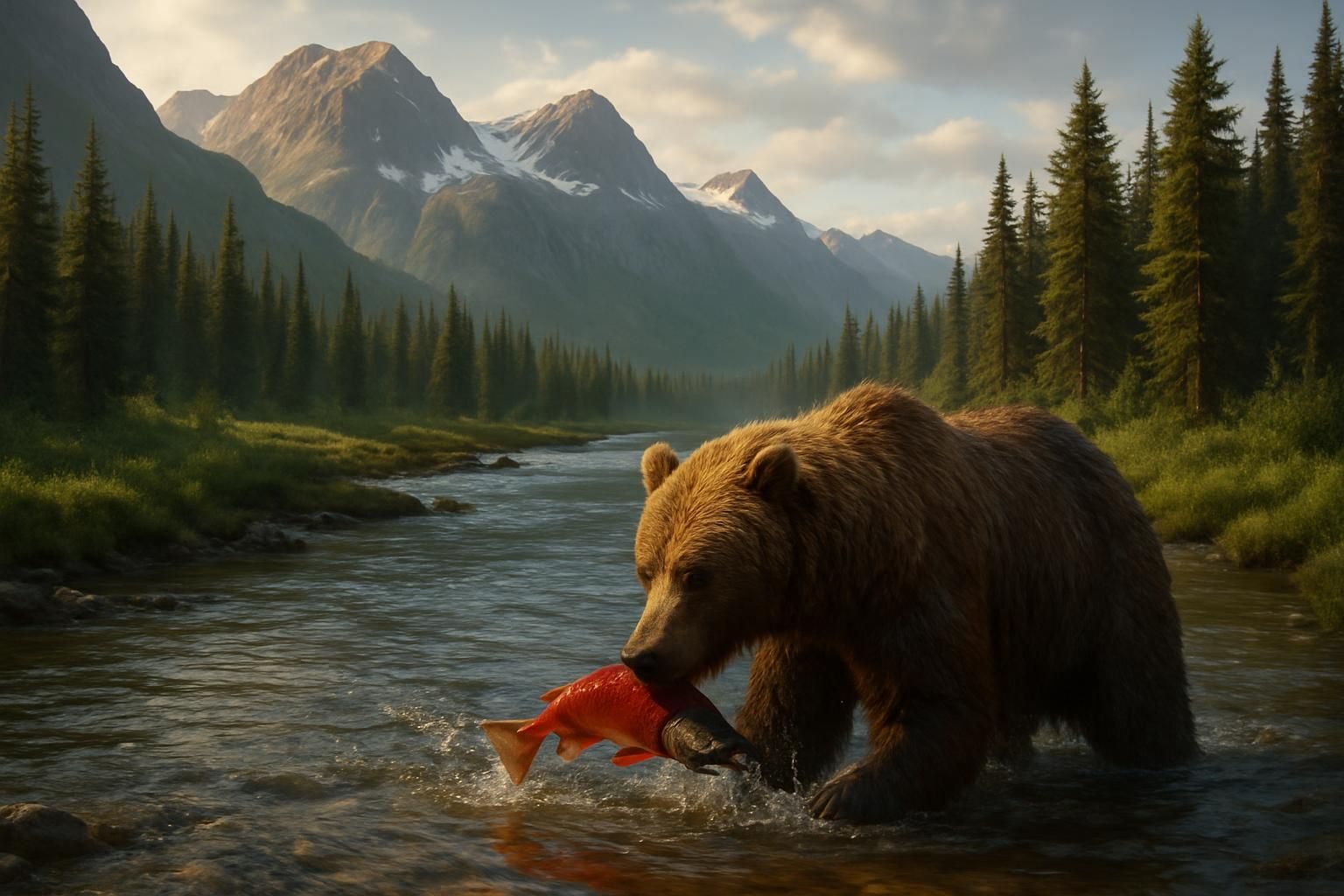 Découvrez le grizzly, l'ours majestueux des forêts, à travers son mode de vie, son habitat naturel et ses comportements fascinants.