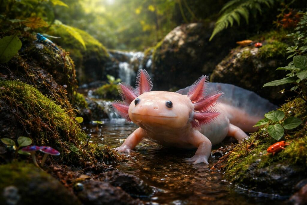 explorez les raisons pour lesquelles l'axolotl terrestre est un véritable trésor de la biodiversité, grâce à ses caractéristiques uniques et son rôle essentiel dans l'écosystème.