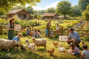 découvrez la ferme pédagogique à meyzieu, un espace unique où nature et apprentissage se rencontrent pour sensibiliser petits et grands à l'environnement et aux animaux.