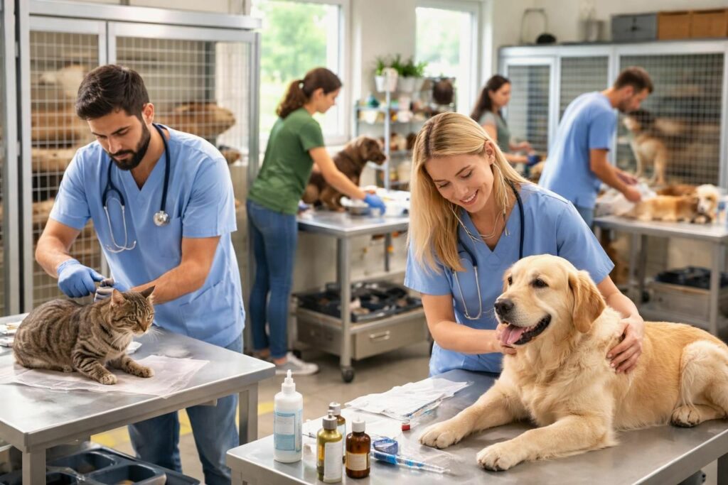 découvrez les initiatives majeures d'une association vétérinaire gratuite qui soutient efficacement les refuges animaliers en leur offrant des soins essentiels.