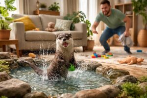 découvrez les joies et défis d'adopter une loutre comme animal de compagnie, avec des conseils pratiques pour bien s'en occuper à la maison.