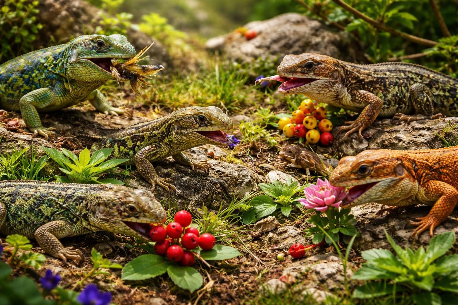 découvrez ce que mangent les lézards dans la nature et explorez la diversité de leur alimentation, entre insectes, fruits et petits animaux.