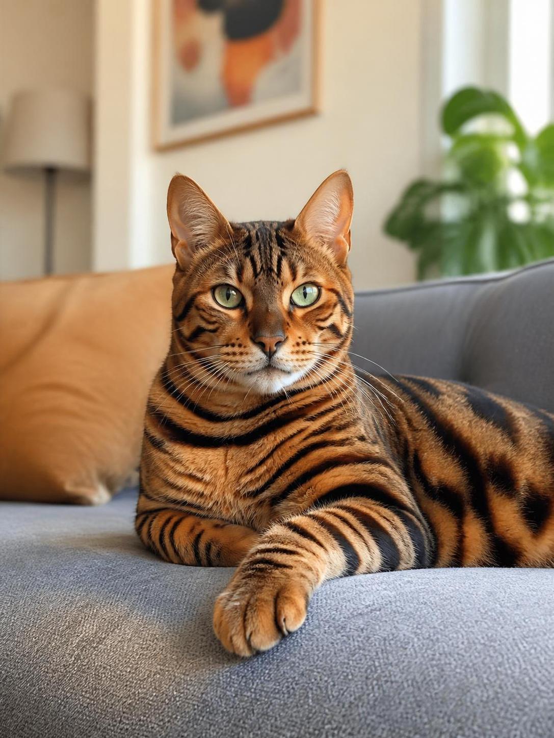 découvrez le toyger, ce chat miniature au look de tigre, son caractère unique, son prix et ses particularités qui font de lui un compagnon fascinant et élégant.
