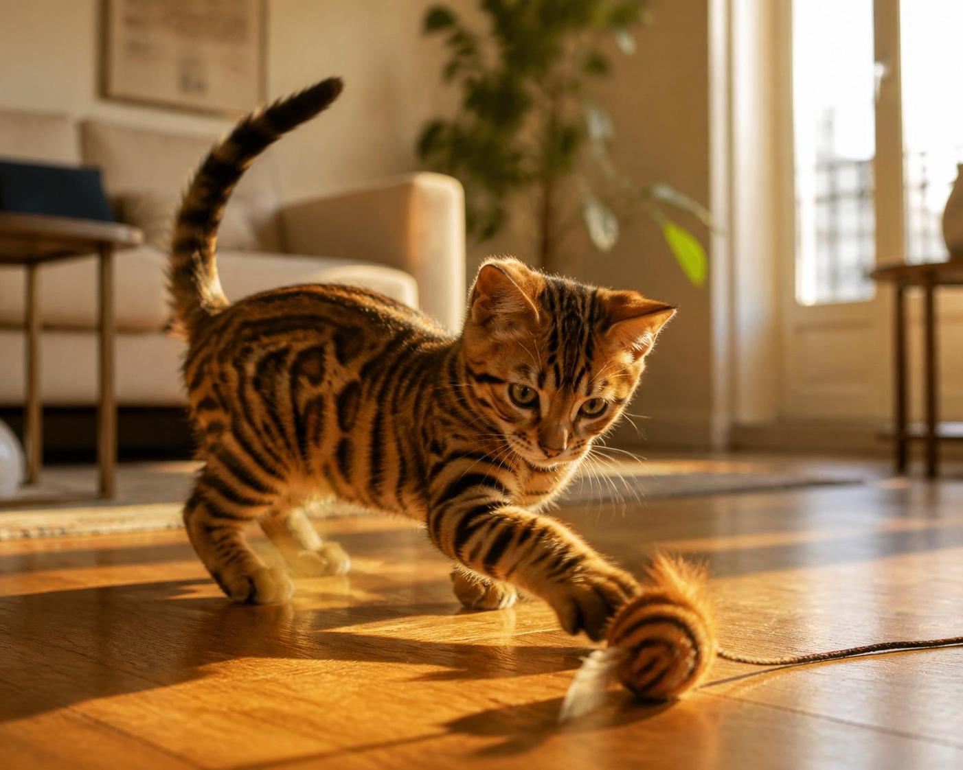 découvrez la race de chat toyger, un mini tigre domestique au caractère unique. apprenez tout sur son tempérament, son prix et ses particularités fascinantes.
