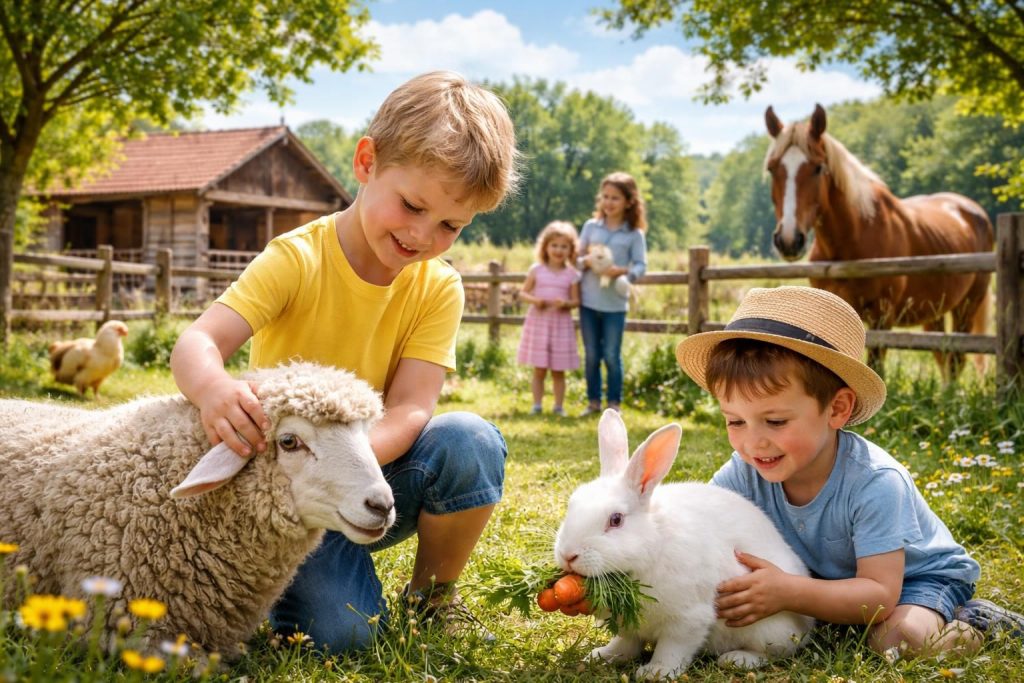 découvrez la ferme pédagogique à villefranche sur saône et vivez une rencontre inoubliable avec les animaux. une aventure ludique et éducative idéale pour toute la famille.