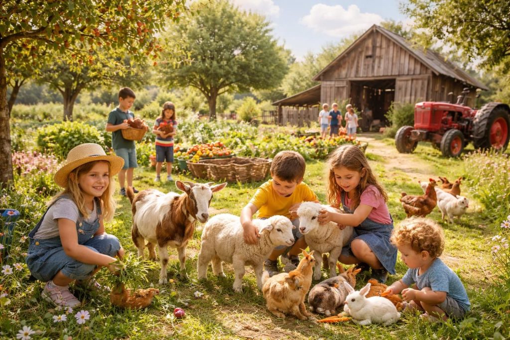 découvrez une journée magique dans une ferme pédagogique proche de chez vous, idéale pour toute la famille. apprenez, explorez et profitez d’activités en plein air avec les animaux.