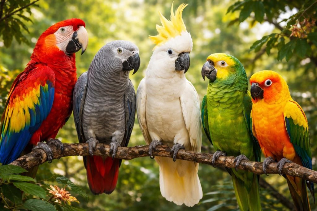 découvrez les races de perroquets les plus populaires parmi les amateurs d'oiseaux, leurs caractéristiques, et conseils pour bien les accueillir chez vous.